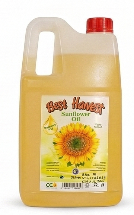 Best Harvest Sunflower Oil Triple Refined 3L